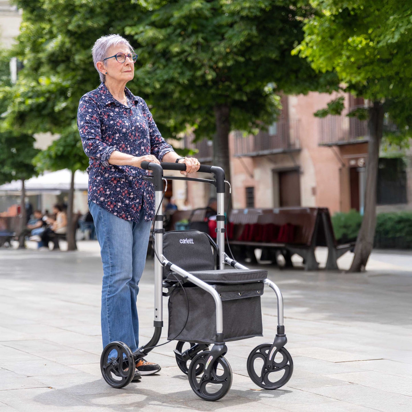 Lett Go Shopping Rollator/ Walking Trolley