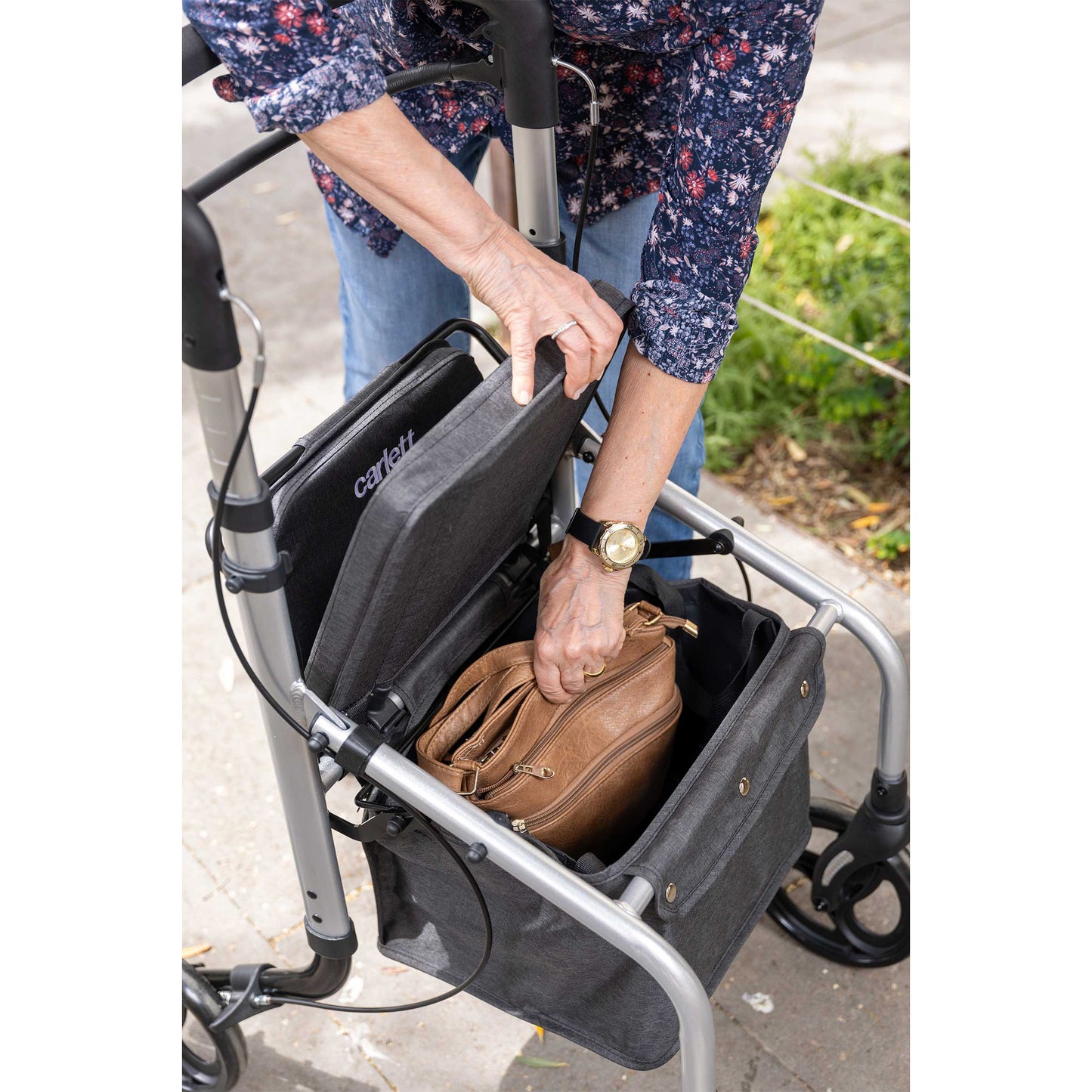 Lett Go Shopping Rollator/ Walking Trolley